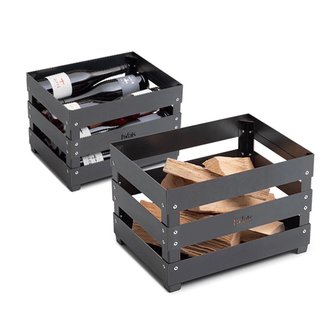 höfats CRATE Feuerkorb Corten-Stahl