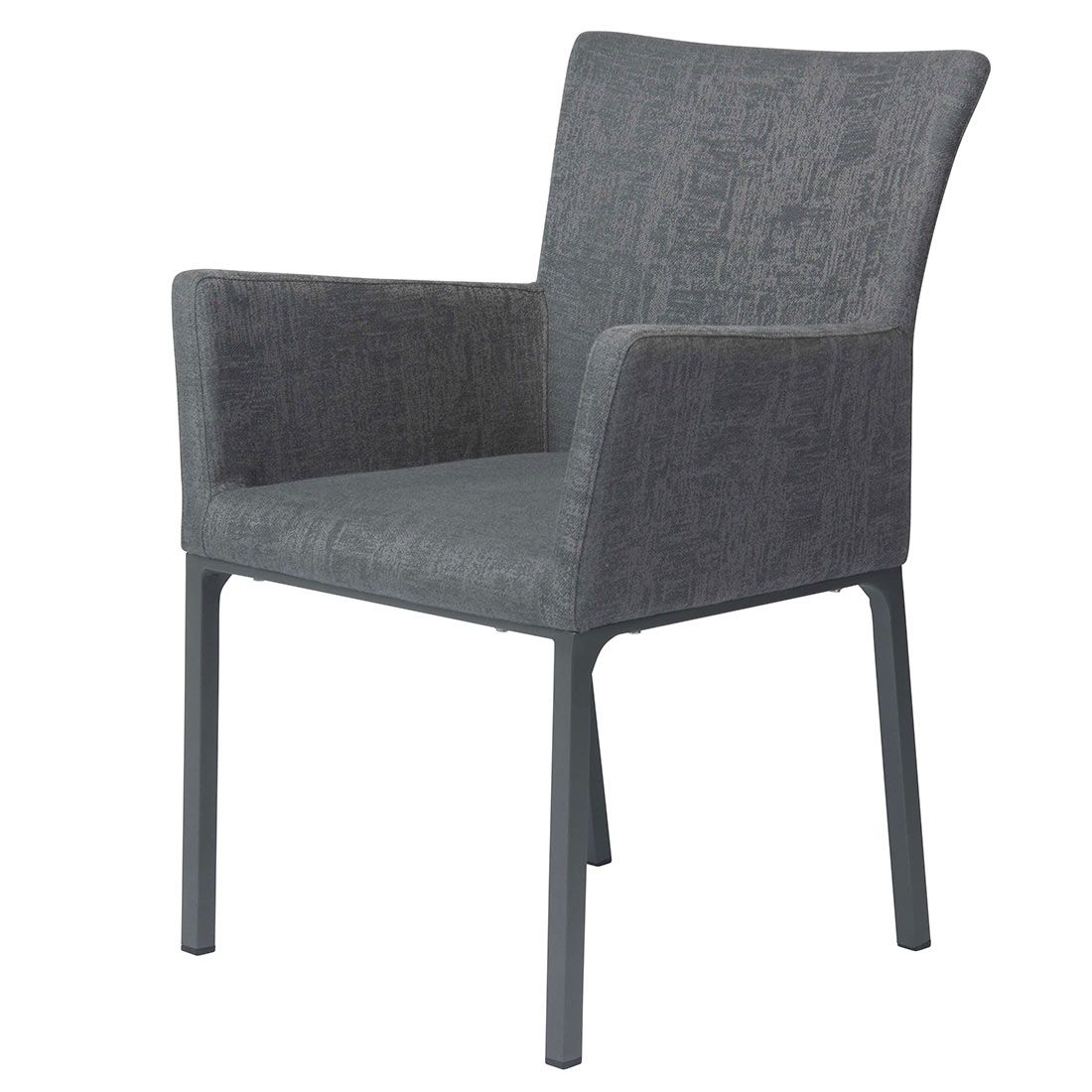Stern Artus Diningsessel Aluminium/Outdoorstoff