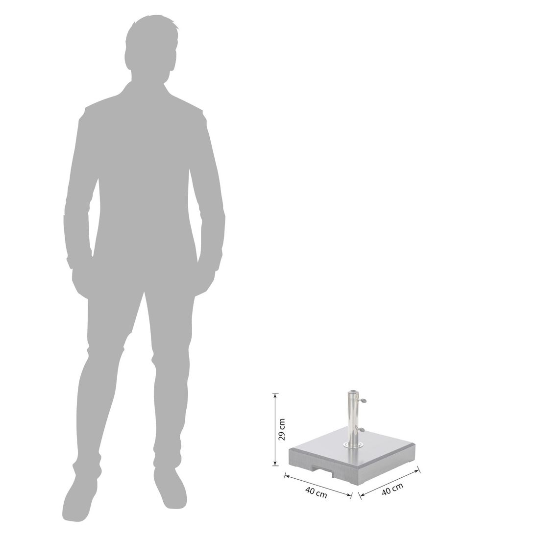 Kettler Easy Stand Schirmständer 25 kg