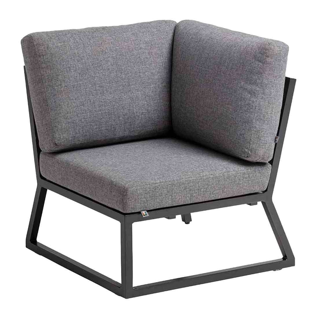 Kettler Ocean Skid Dininglounge Tisch 160x95cm Aluminium/Olefin