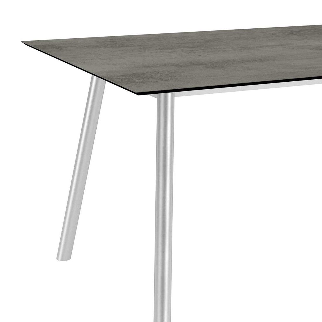 Stern Interno Gartentisch 180x100cm Edelstahl/Silverstar 2.0