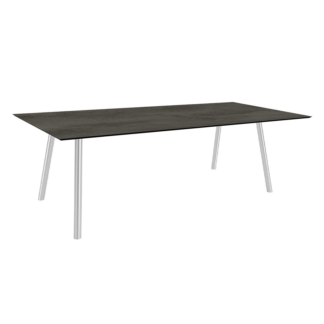 Stern Interno Gartentisch 220x100cm Edelstahl/Silverstar 2.0