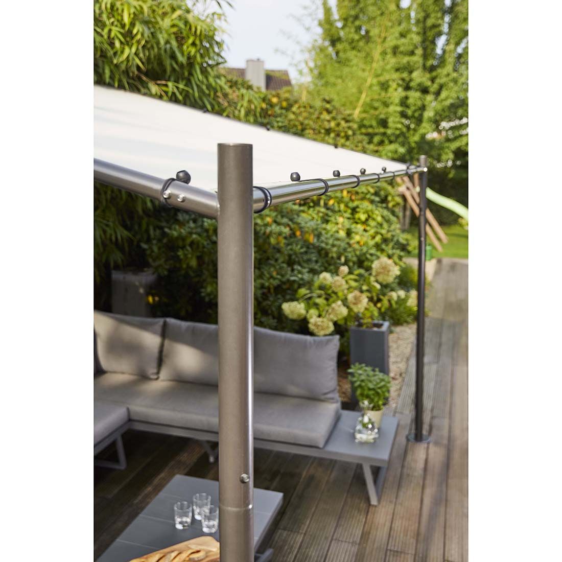 Siena Garden Levino Gartenpergola 300x400cm Stahl/Polyester