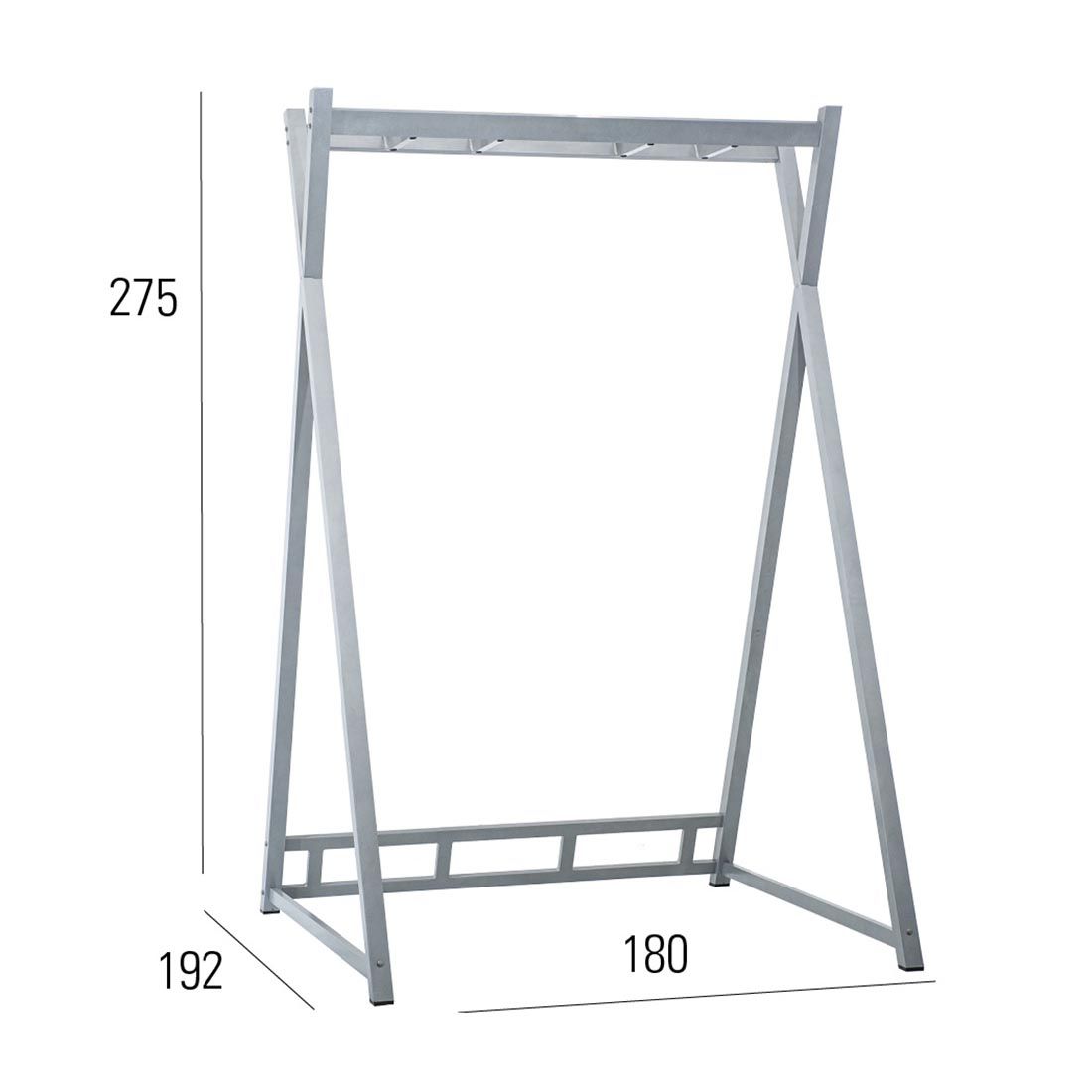 MBM Heaven Swing Gestell für Einzel/Doppelliege Aluminium