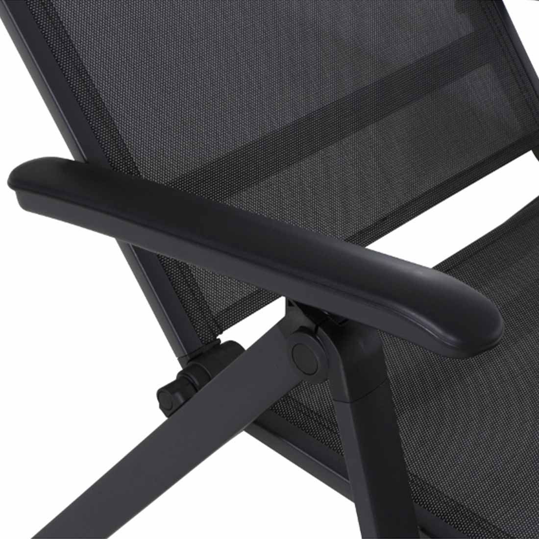 Siena Garden Solana Dreibeinliege Aluminium/Ranotex