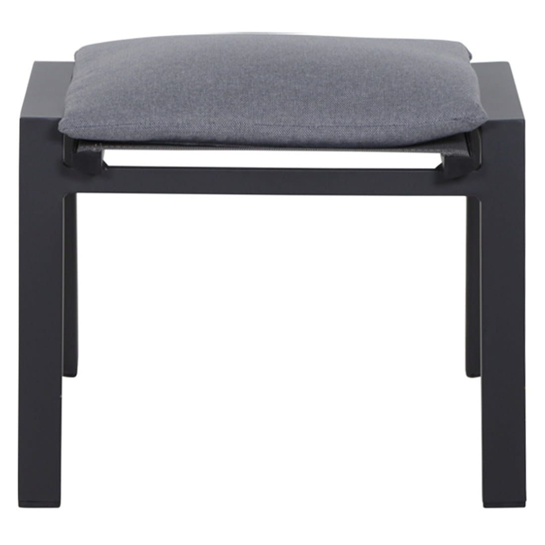 Siena Garden Valencia Hocker Aluminium/Polster