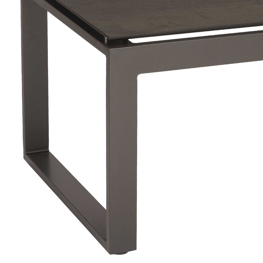 Stern Allround Beistelltisch 110,5x60 cm Aluminium/Silverstar 2.0