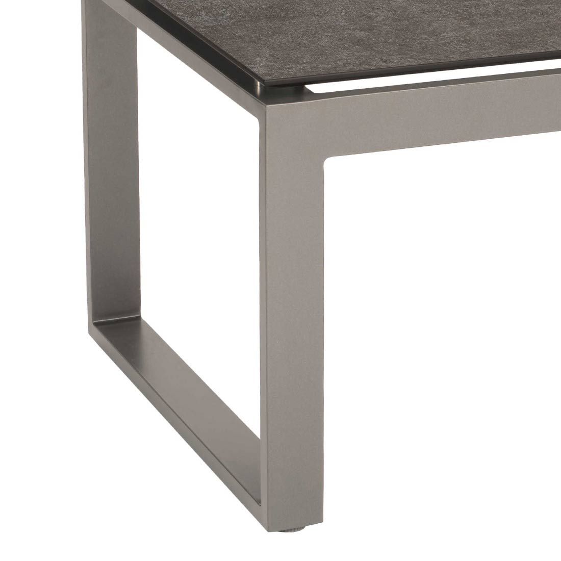 Stern Allround Beistelltisch 110,5x60 cm Aluminium/Silverstar 2.0