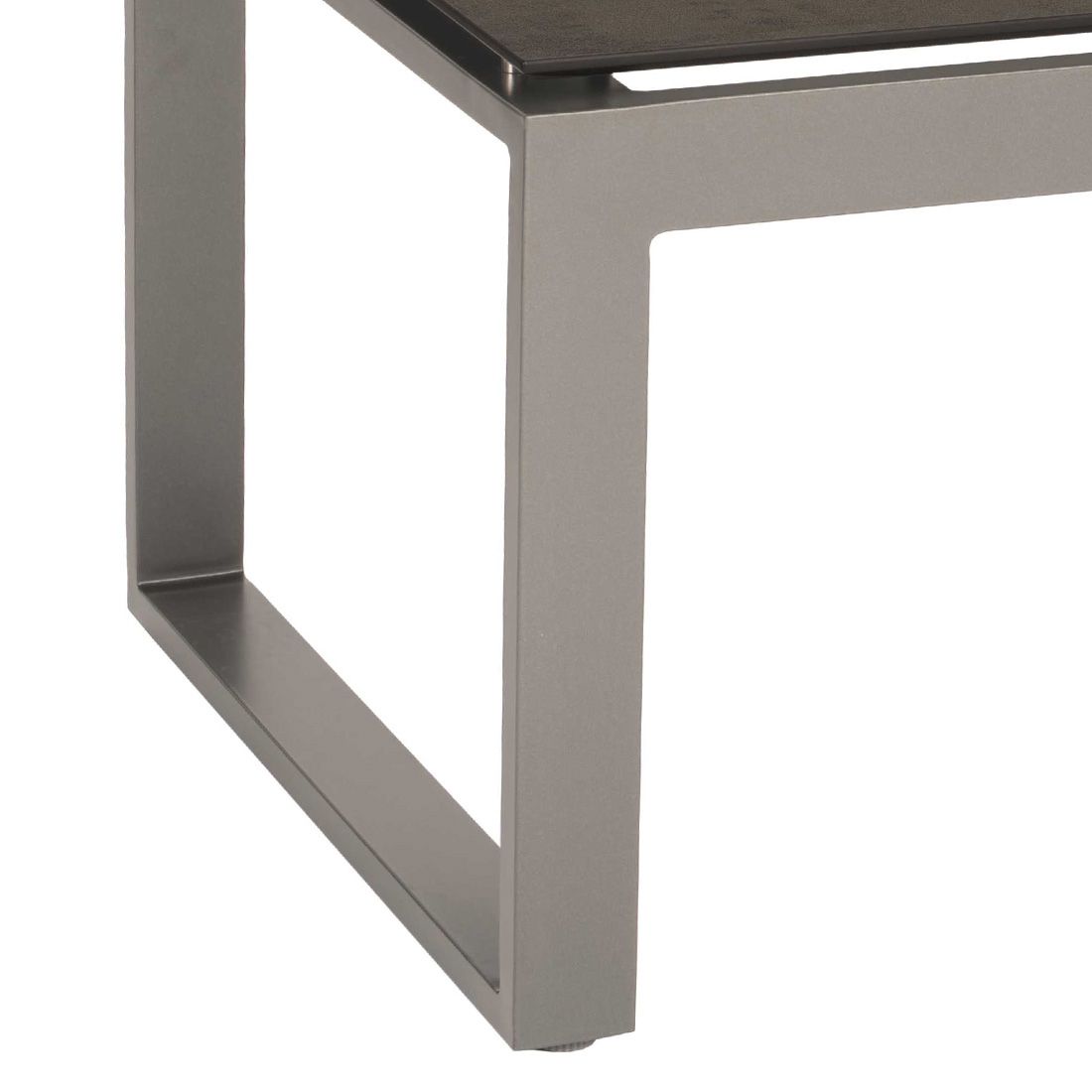 Stern Allround Beistelltisch 110,5x60 cm Aluminium/Silverstar 2.0