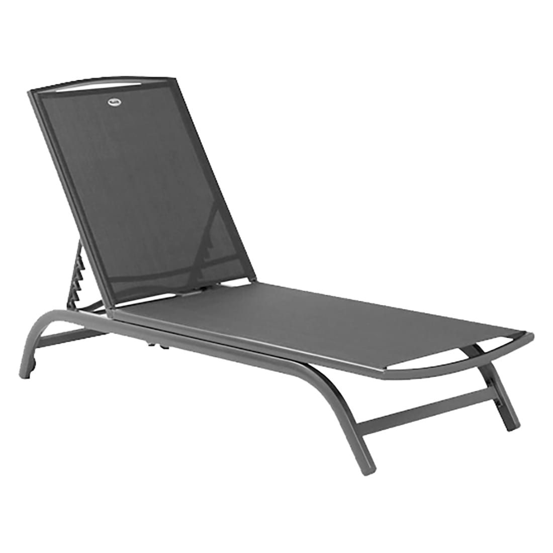 Hartman San Domingo Gartenliege verstellbar Aluminium/Textilene