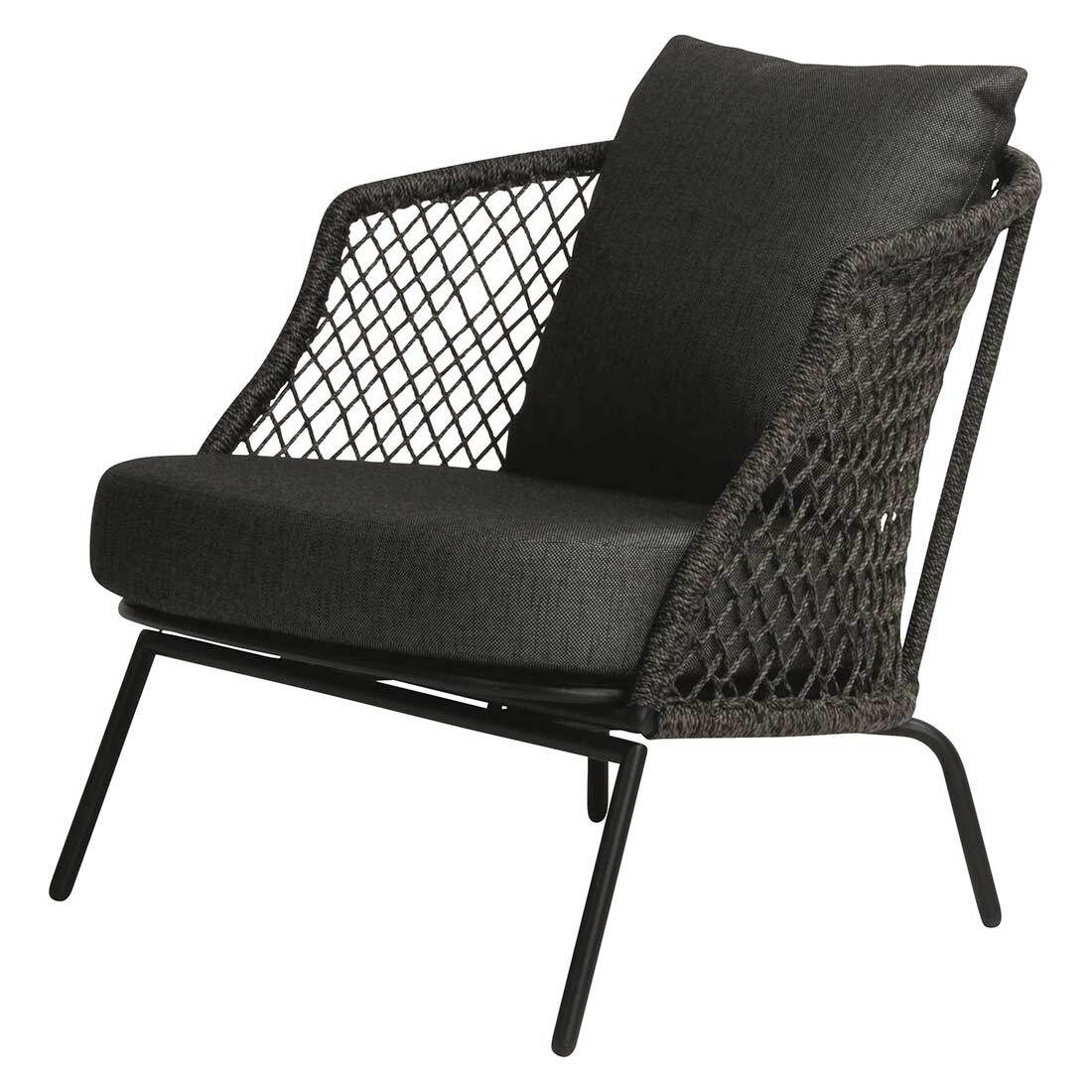 Stern Odea Loungesessel Aluminium/Rope/Polyacryl