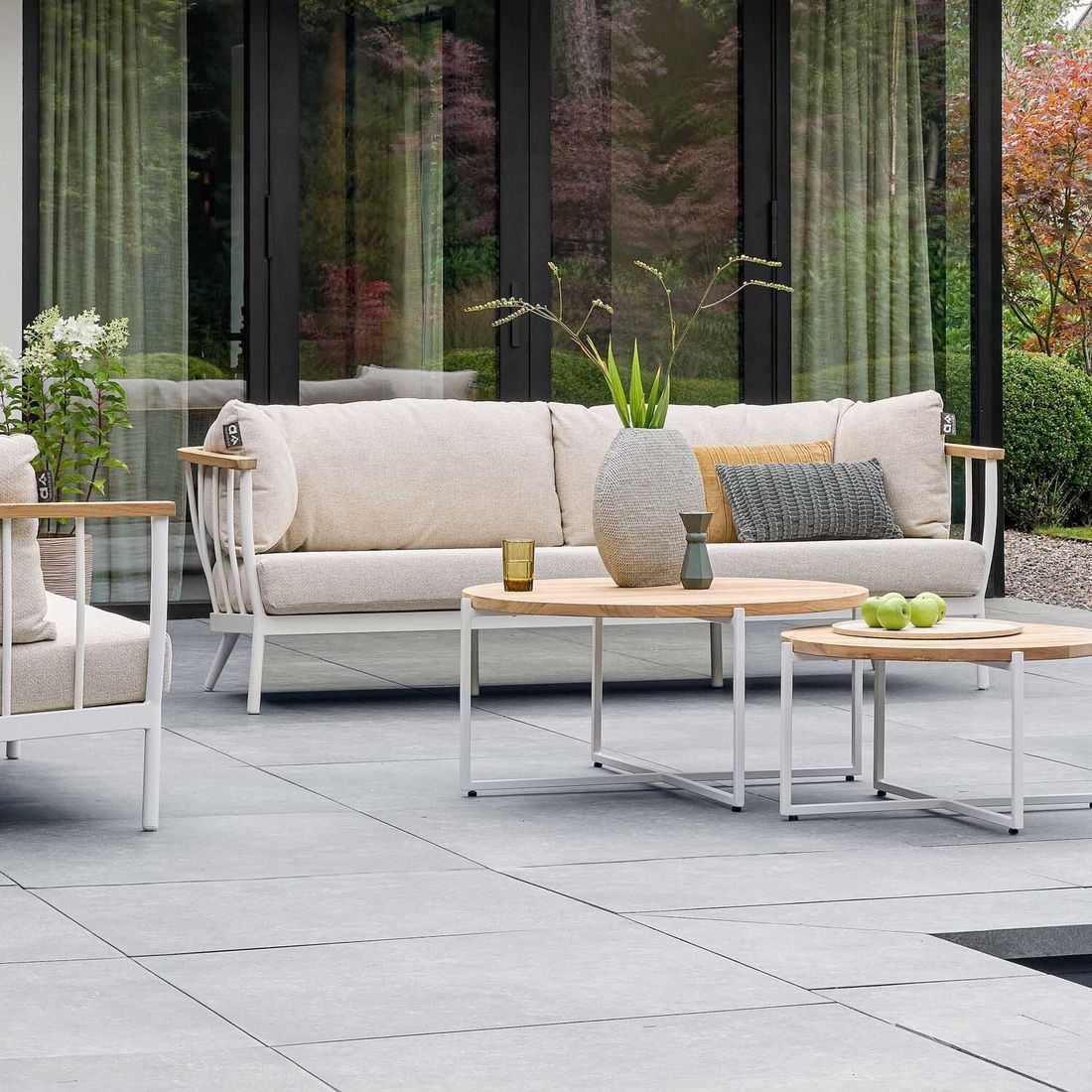 Apple Bee Condor Loungeset inkl. Loungetische Aluminium/Bee Wett