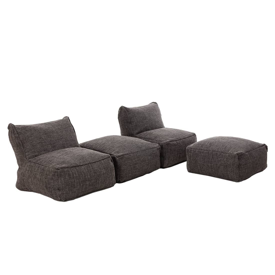 ROOLF Living Loungesesselset inkl. Hocker