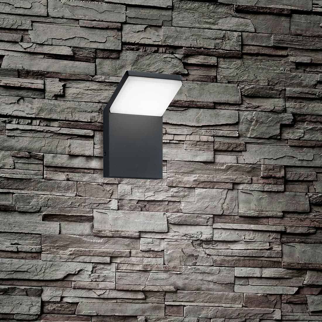 Trio Leuchten Pearl Außenwandbeleuchtung Aluminium/Kunststoff
