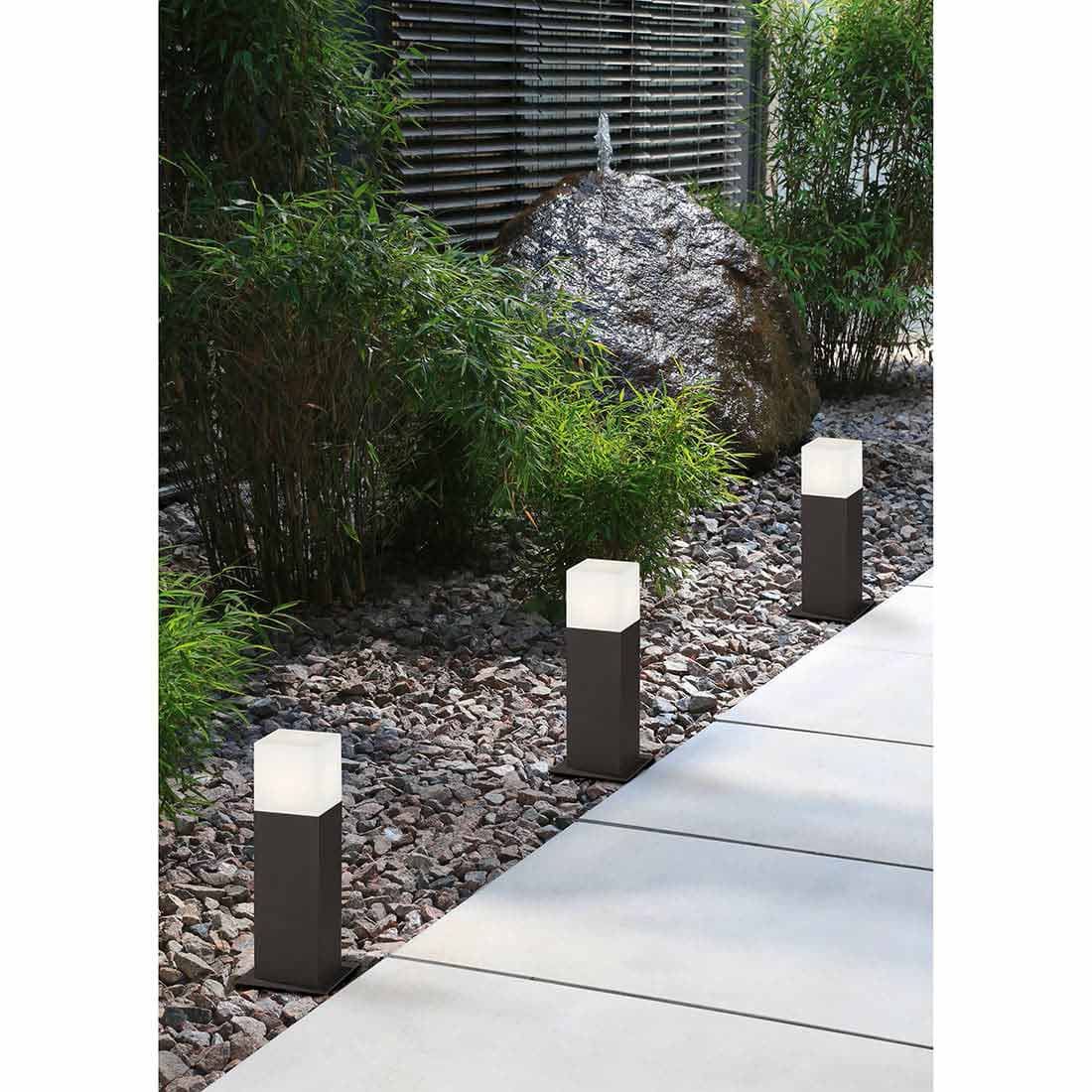 Trio Leuchten Hudson Wegeleuchte Aluminium/Kunststoff