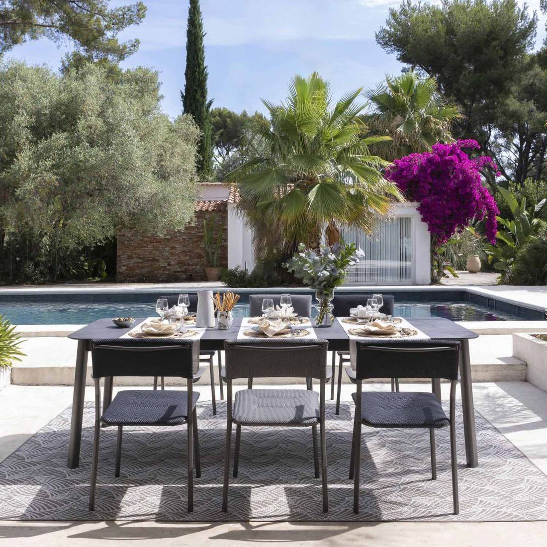 Lafuma Oron Stapelsessel Aluminium/BeComfort