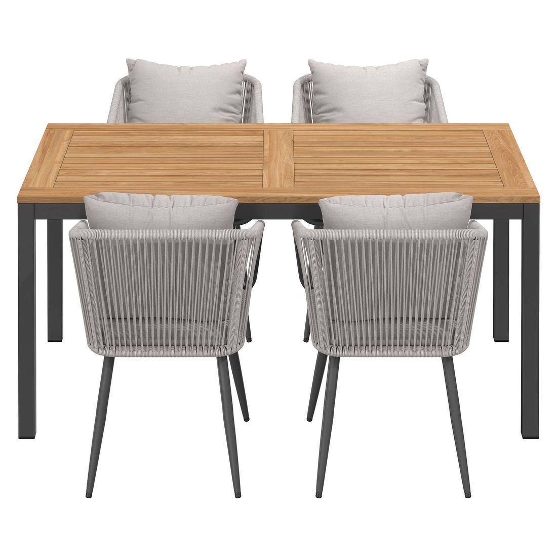 OUTLIV. Alex Gartenmöbel-Set M (4 Plätze) Tisch 160x90cm
