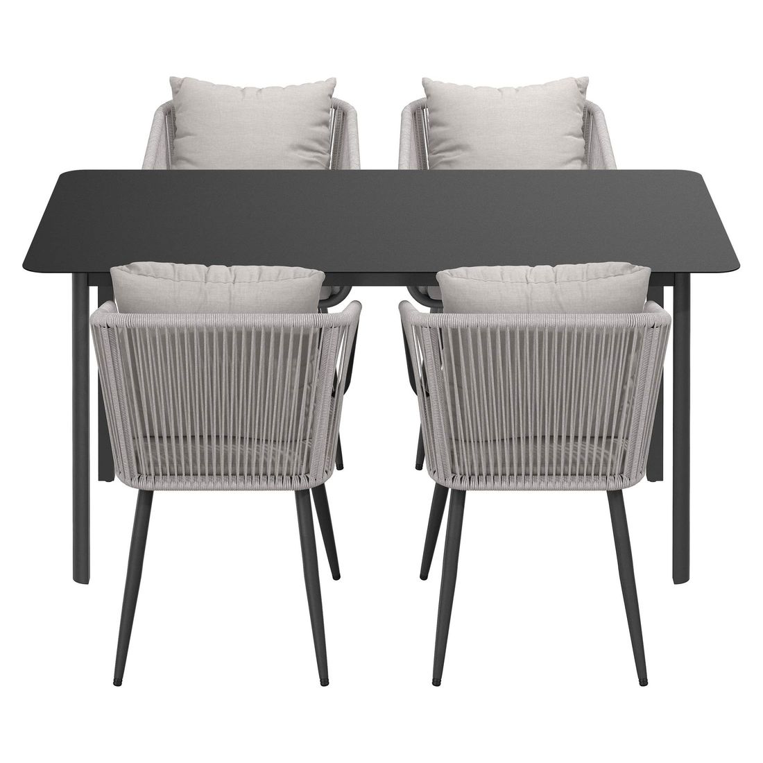 OUTLIV. Alex Gartenmöbel-Set M (4 Plätze) Tisch 160x90cm