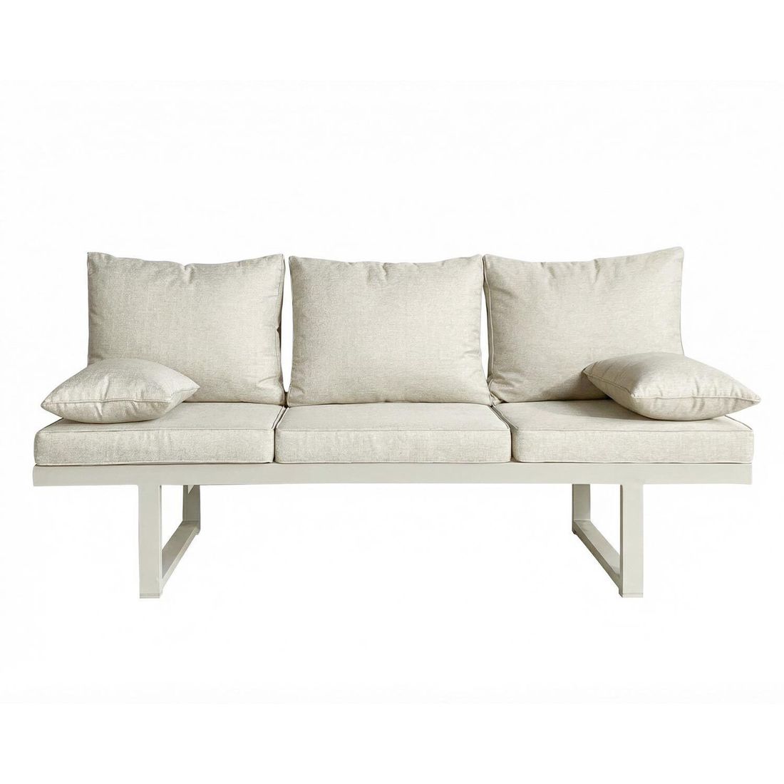 LC Garden Bondino Dininglounge Tisch 180x90cm Aluminium/Olefin