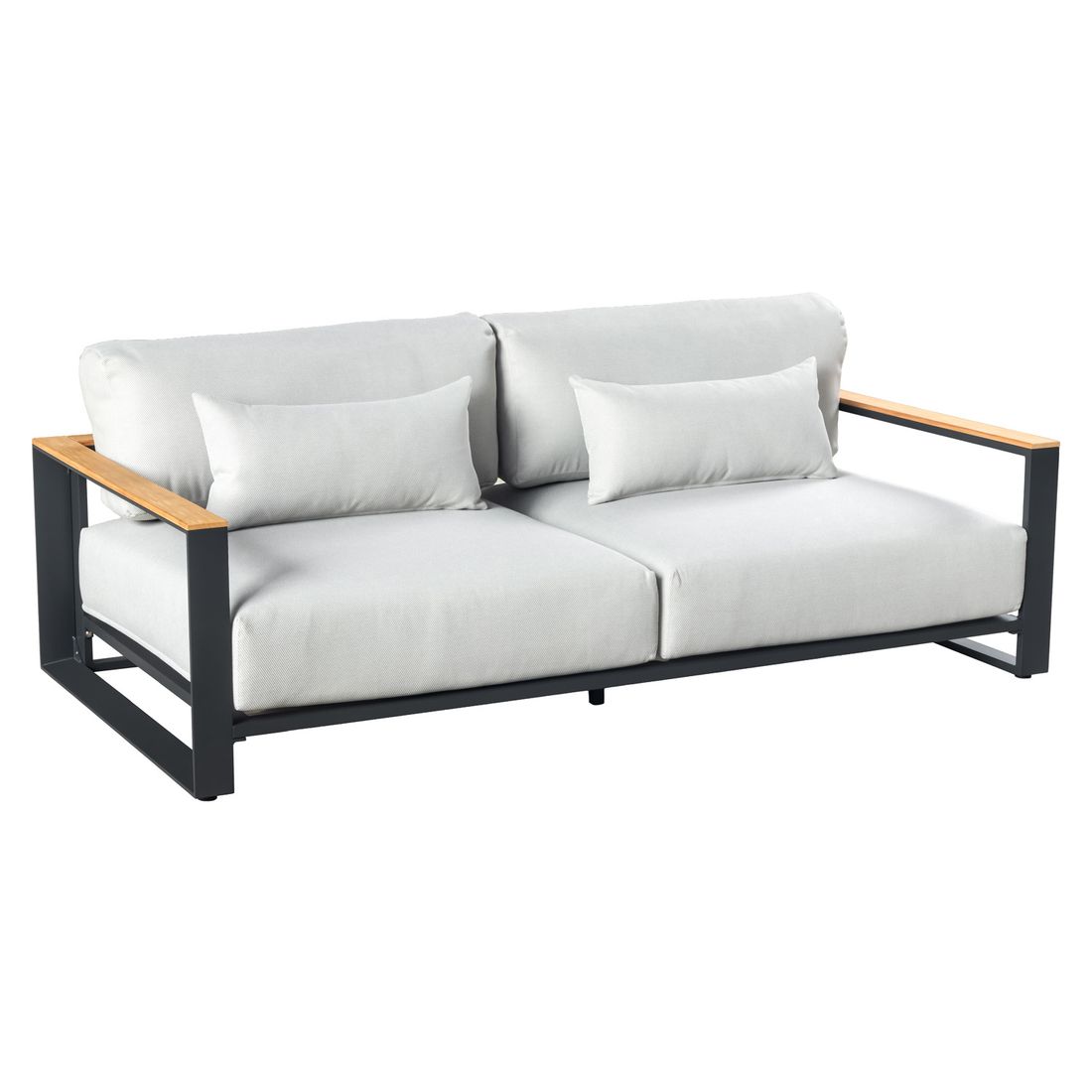 OUTLIV. Ravino Gartenloungesofa Aluminium/Olefin