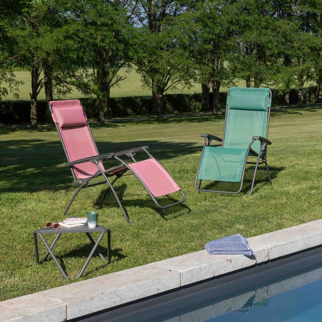 Lafuma R Clip Relaxliege Stahl/Batyline