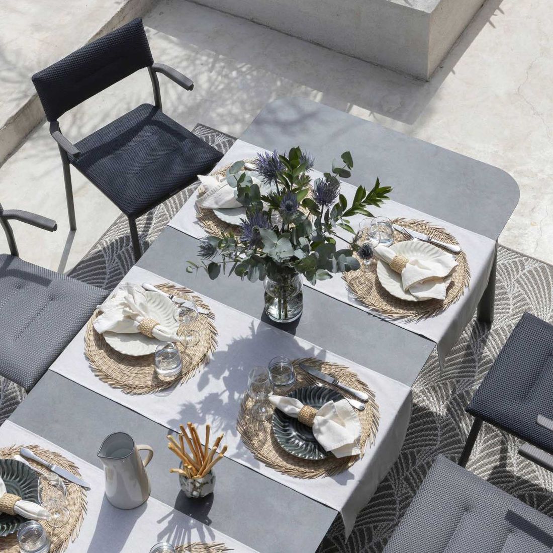 Lafuma Oron Stapelsessel Aluminium/BeComfort