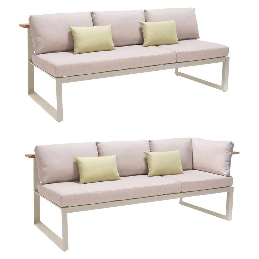 LifestyleGarden Jimmy Ecklounge Aluminium/Olefin