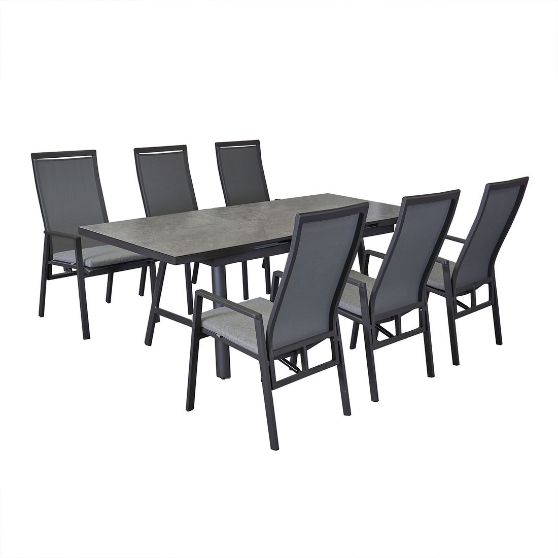 LC Garden Sunfort Gartenmöbel-Set Tisch 160/210x90cm