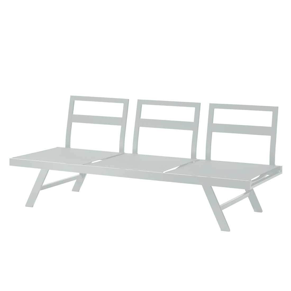 Sieger Auckland Diningsofa Aluminium/Sunproof