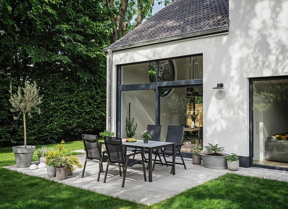 Kettler Basic+ Premium Stapelsessel Aluminium/Textilene
