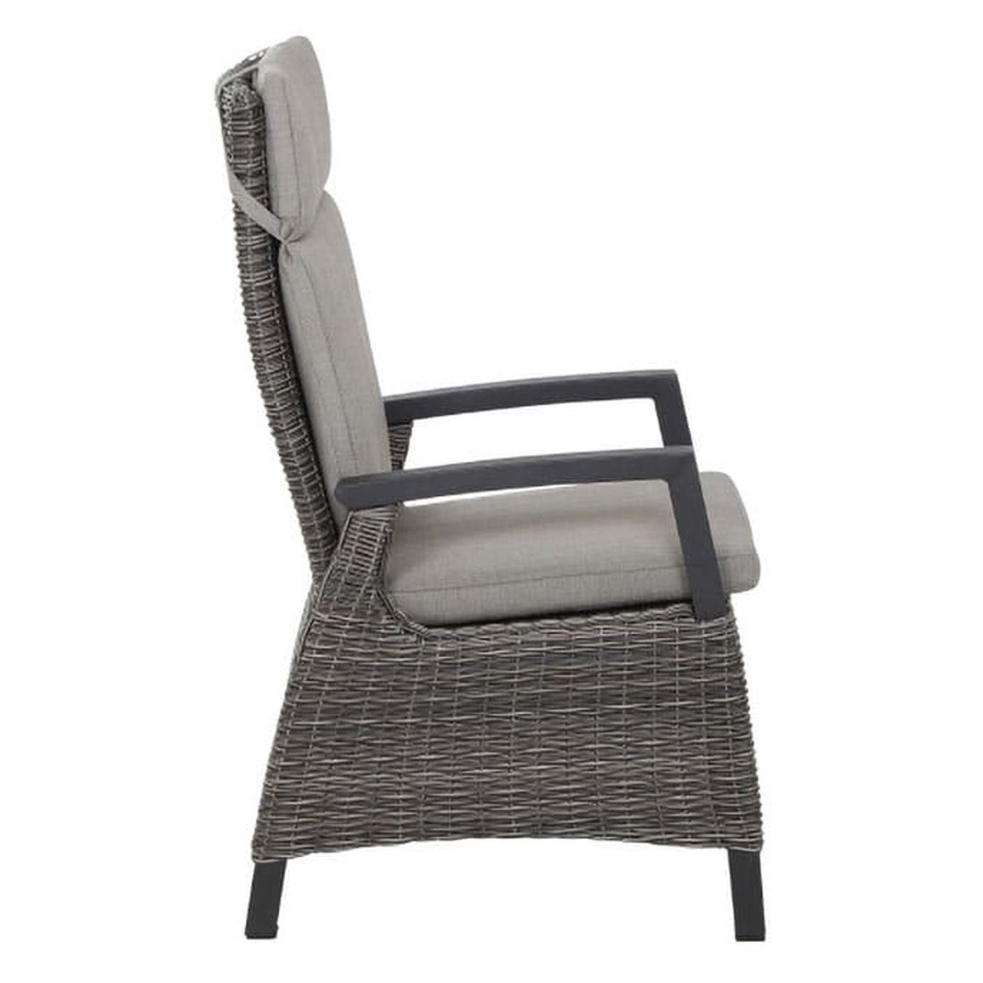 Siena Garden Cordio Gartenmöbel-Set L verstellbar (6 Plätze) Tisch 205/265x103cm