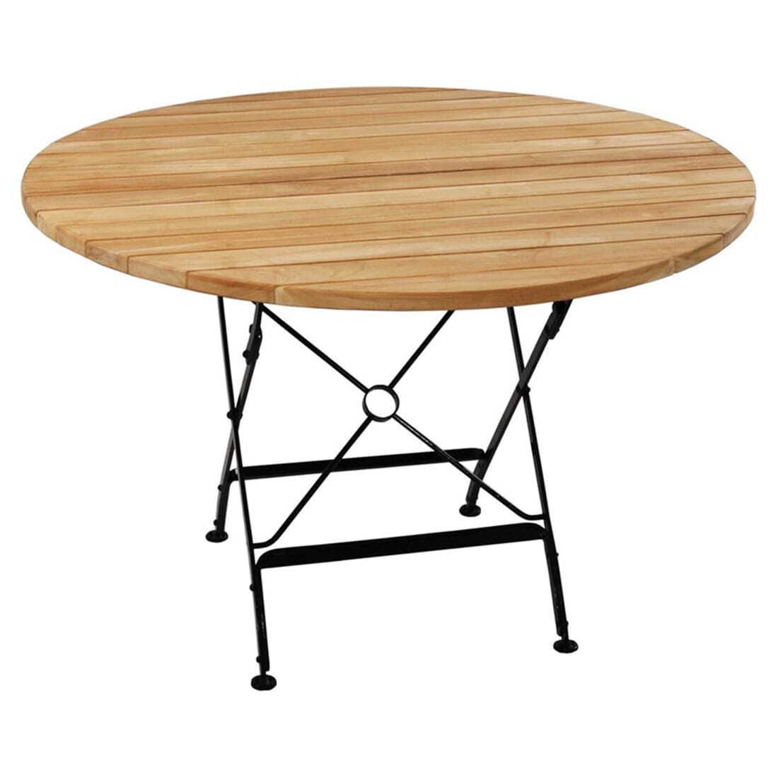 OUTLIV. Lindau Gartenmöbel-Set M (4 Plätze) mit Zebra Tisch Ø115cm
