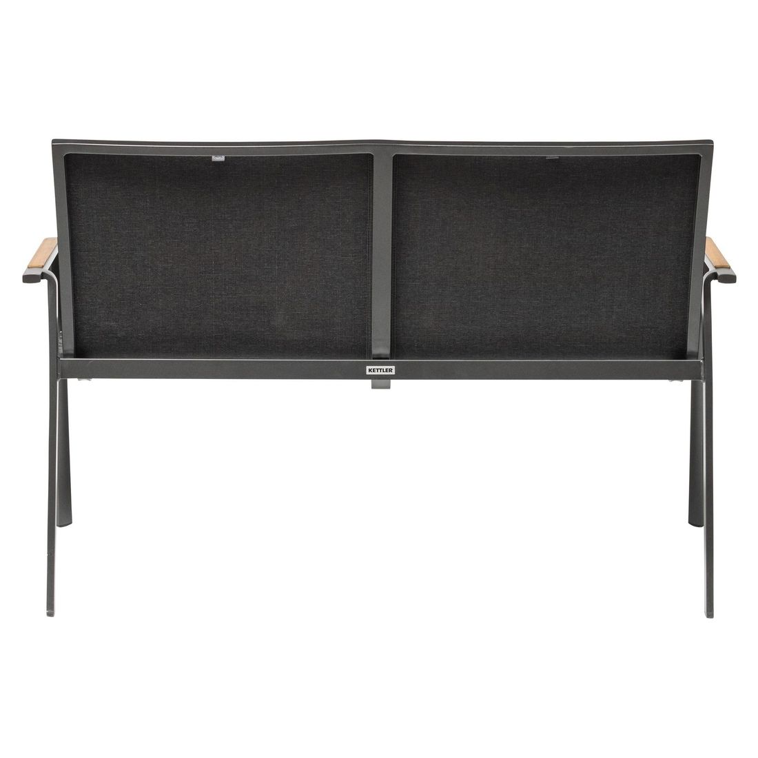 Kettler Diamond Gartenbank Aluminium/Outdoorgewebe