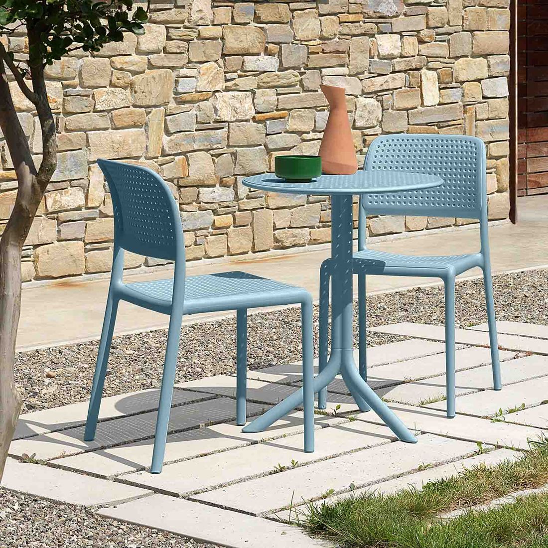 Nardi Step Gartentisch Ø60,5cm Kunststoff