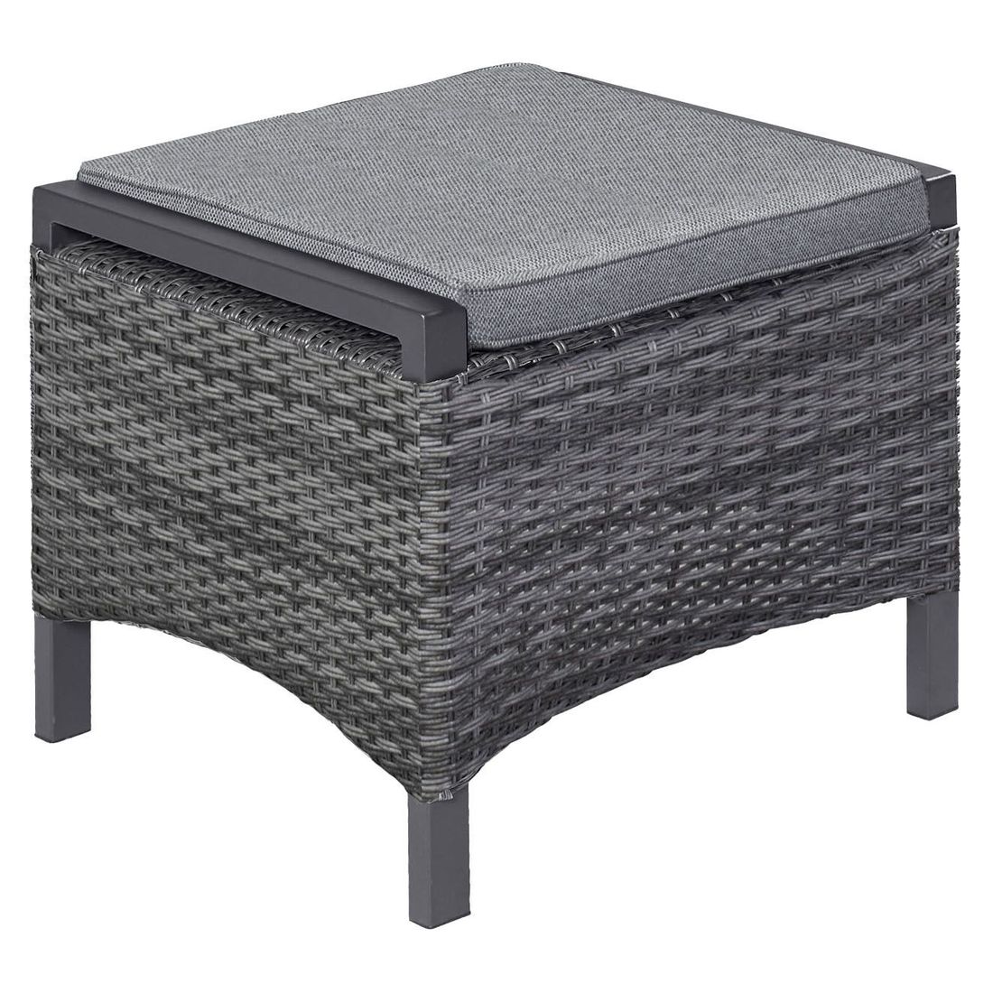 LC Garden Vivera-Stone Gartenmöbel-Set L verstellbar (6 Plätze) Tisch 200/260x100cm