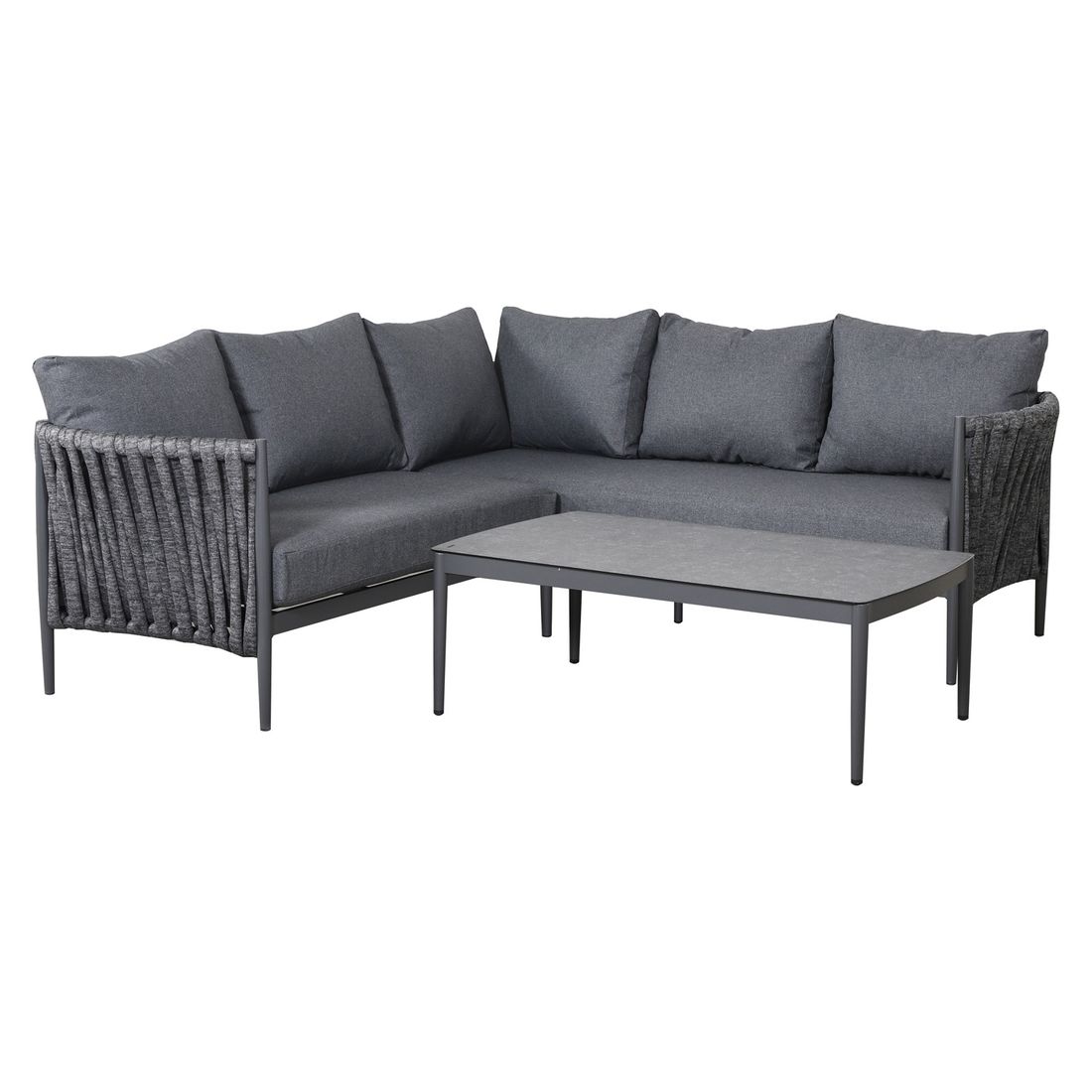 OUTLIV. Lena Ecklounge Aluminium/Rope/Createxx