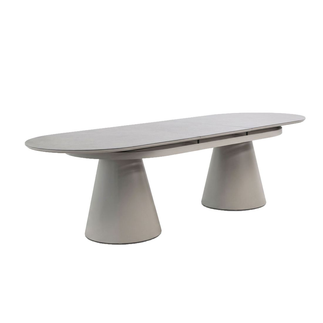 OUTLIV. Aurora Ausziehtisch 220/280x100cm Aluminium/Sinterstone