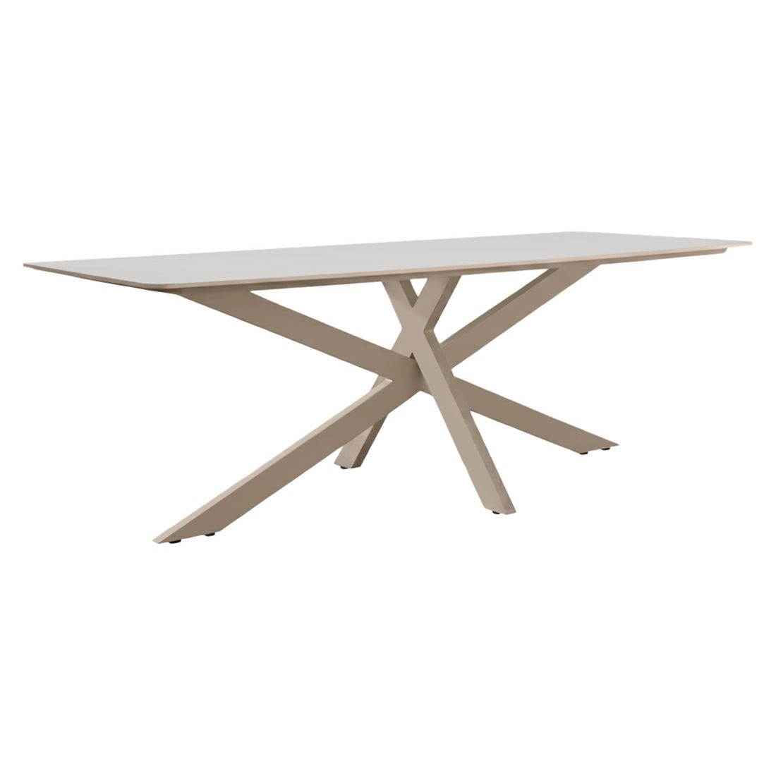 Interliving 7014 Gartentisch 220x100cm Aluminium/Sinterstone