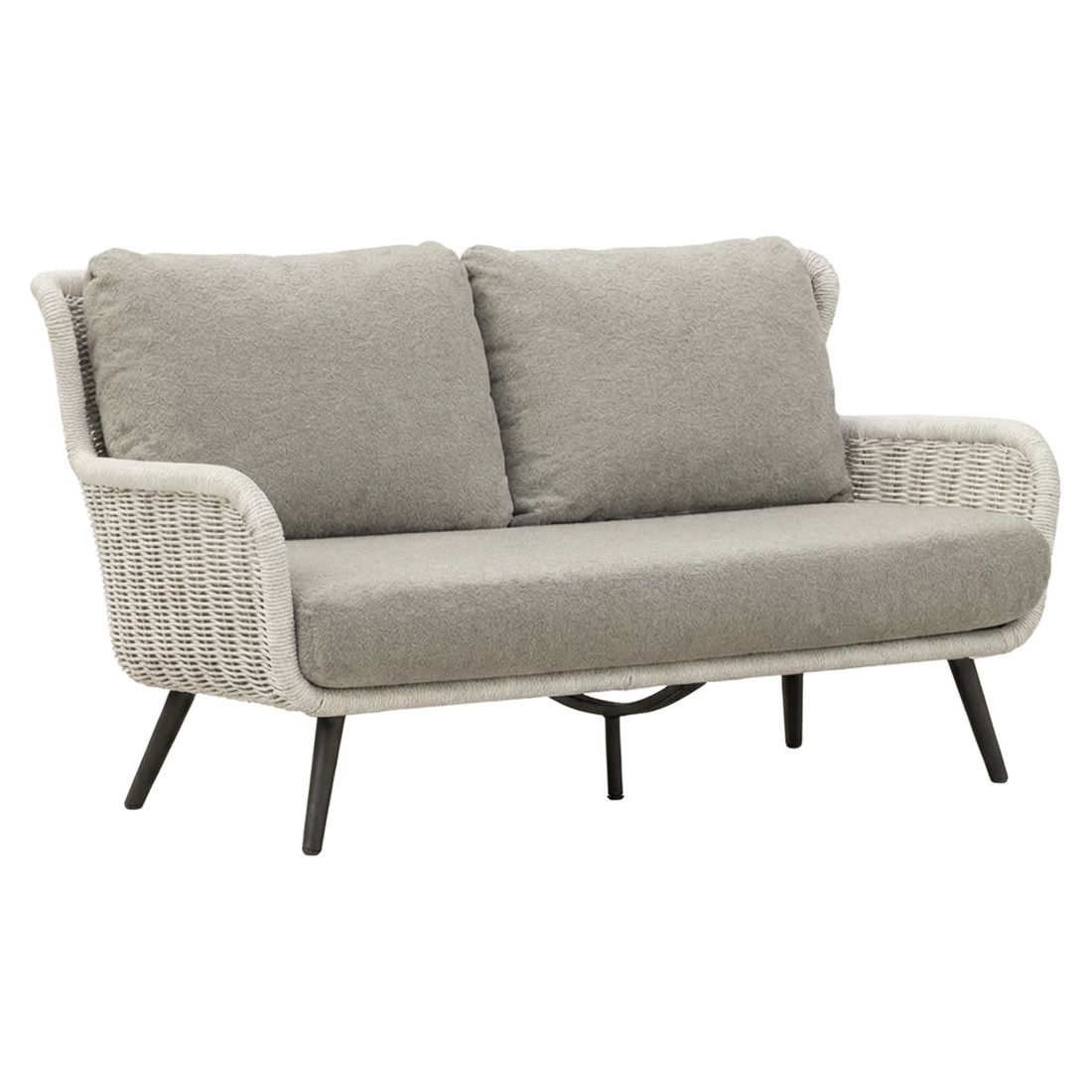 Apple Bee Key Largo Gartenloungesofa Aluminium/Rope/Bee Wett