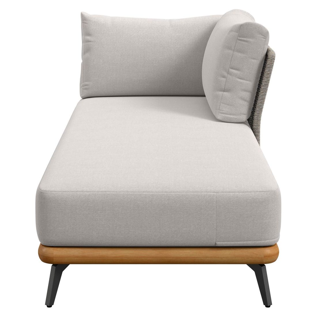OUTLIV. Ava Gartenloungesofa Akazie/Rope/Polyester
