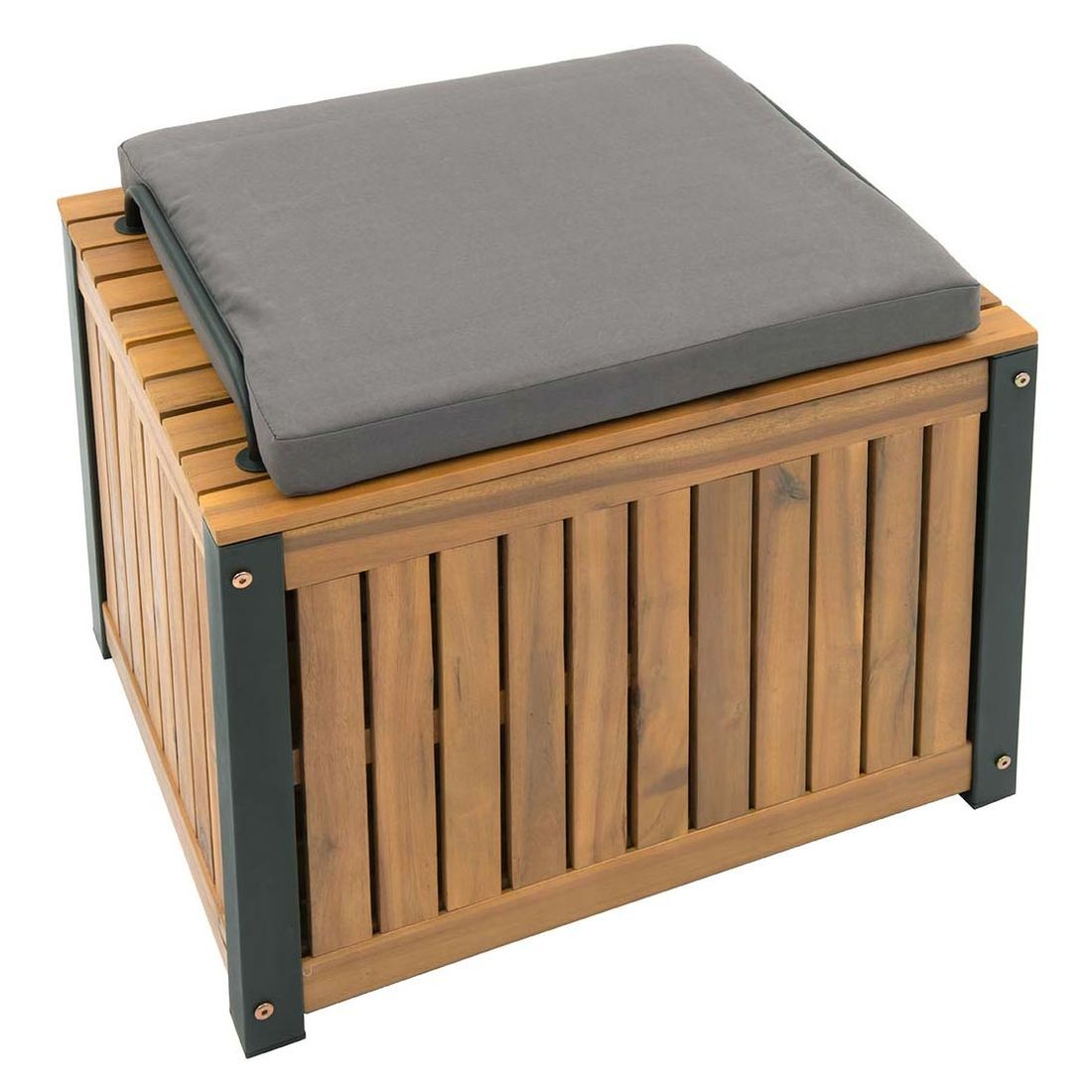OUTLIV. Bern Gartenbox Stahl/Akazie