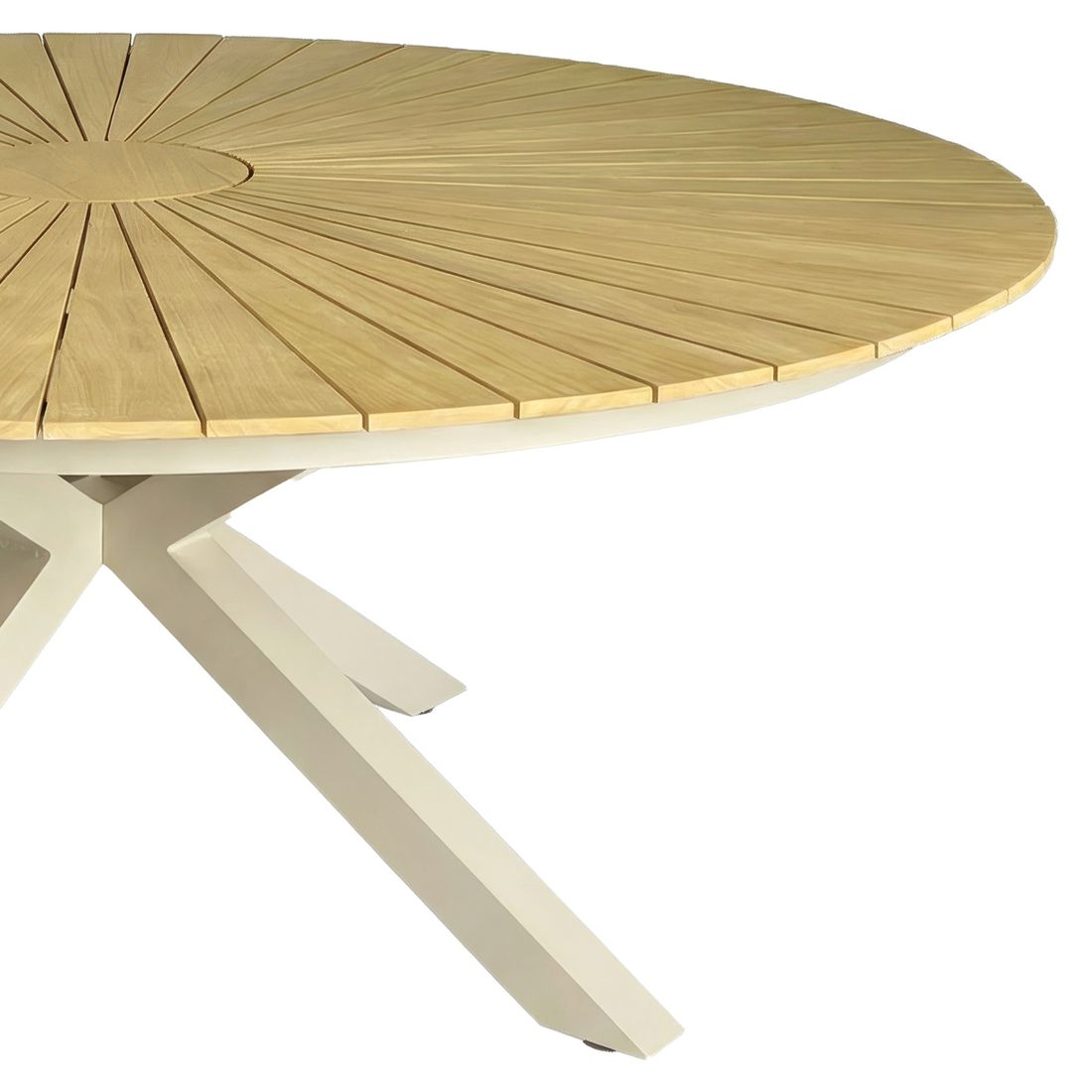 LC Garden Unicamo Gartentisch Aluminium/Teak