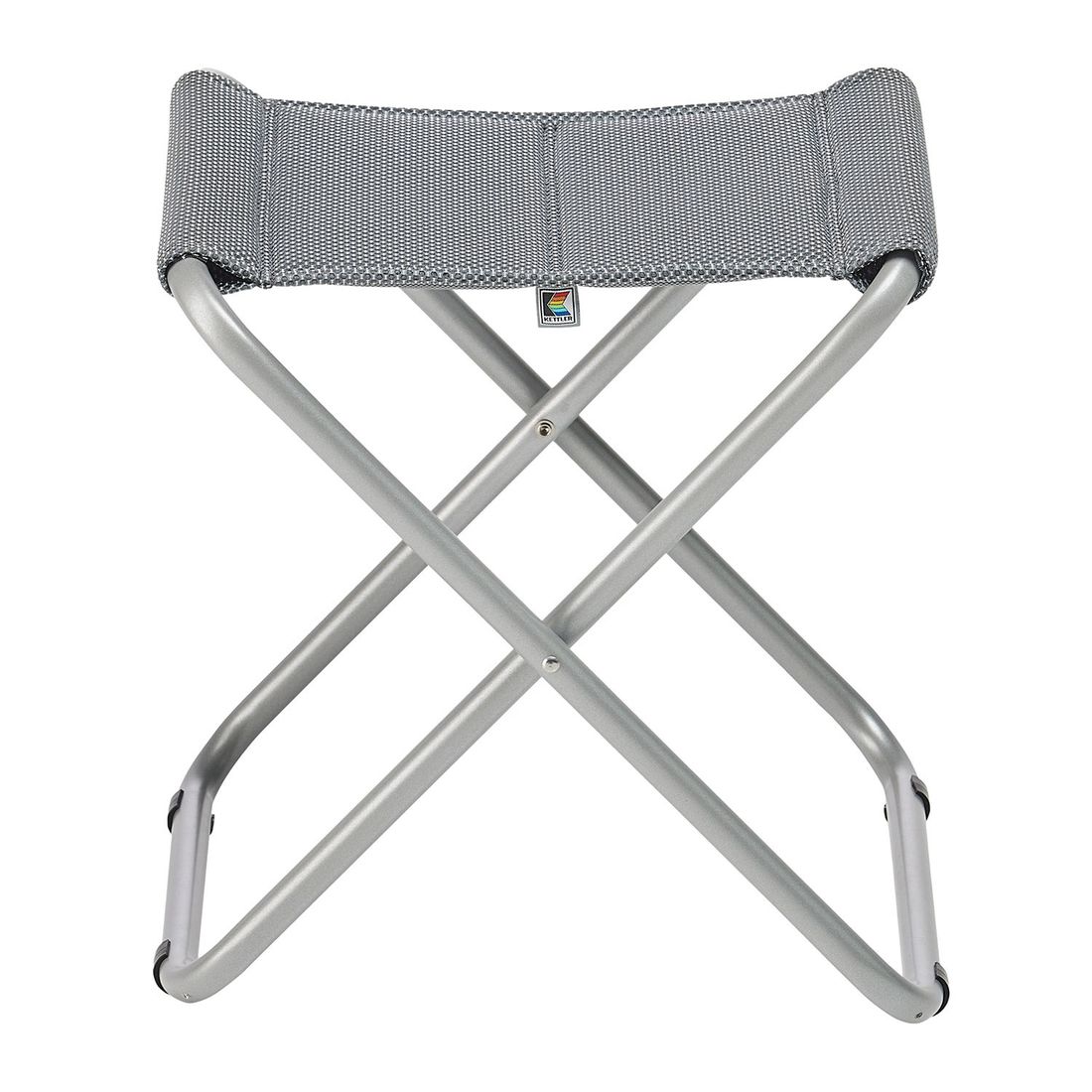 Kettler Slight Gartenhocker Aluminium/Outdoorgewebe
