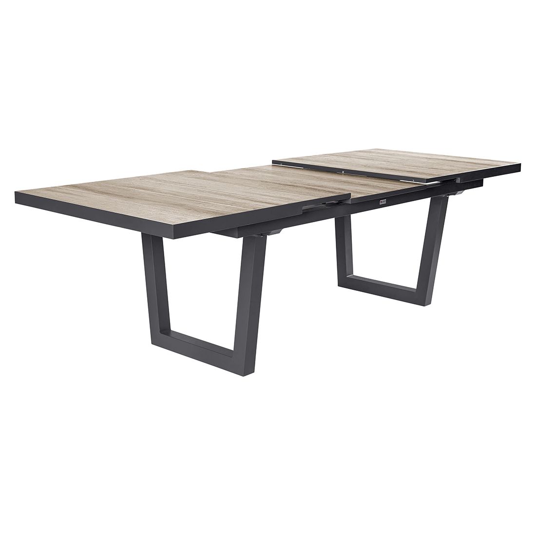 LC Garden Komido Gartenmöbel-Set L 6 verstellbar (Plätze) Tisch 200/260x100cm