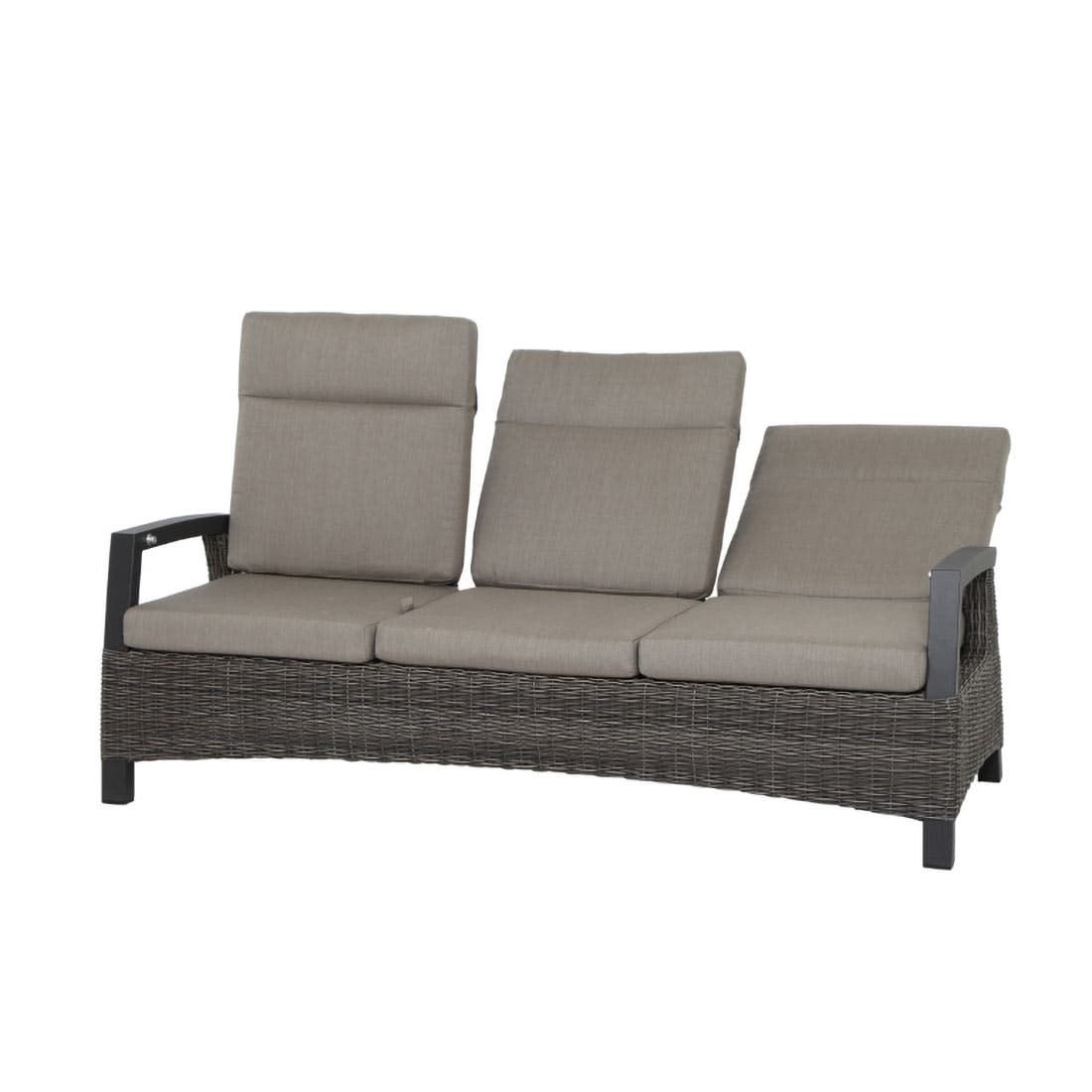 Siena Garden Corido Gartenmöbel-Set Tisch 160x90cm Gardino-Geflecht/Polypropylen