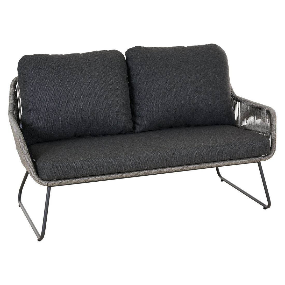 Siena Garden Kansas Gartenloungesofa Aluminium/Geflecht