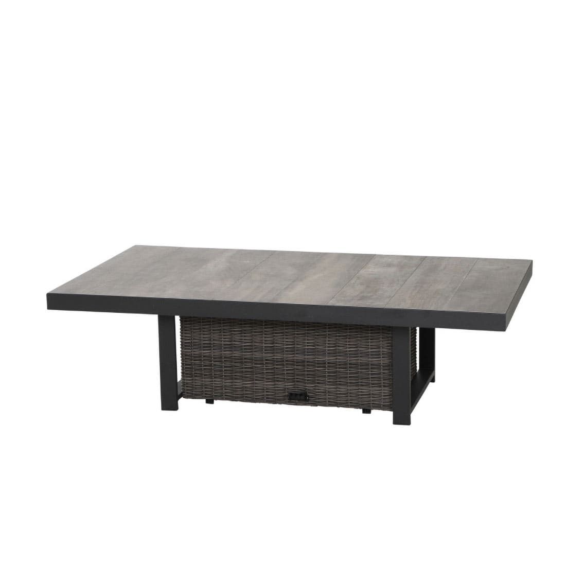 Siena Garden Corido Gartenmöbel-Set Tisch 160x90cm Gardino-Geflecht/Polypropylen