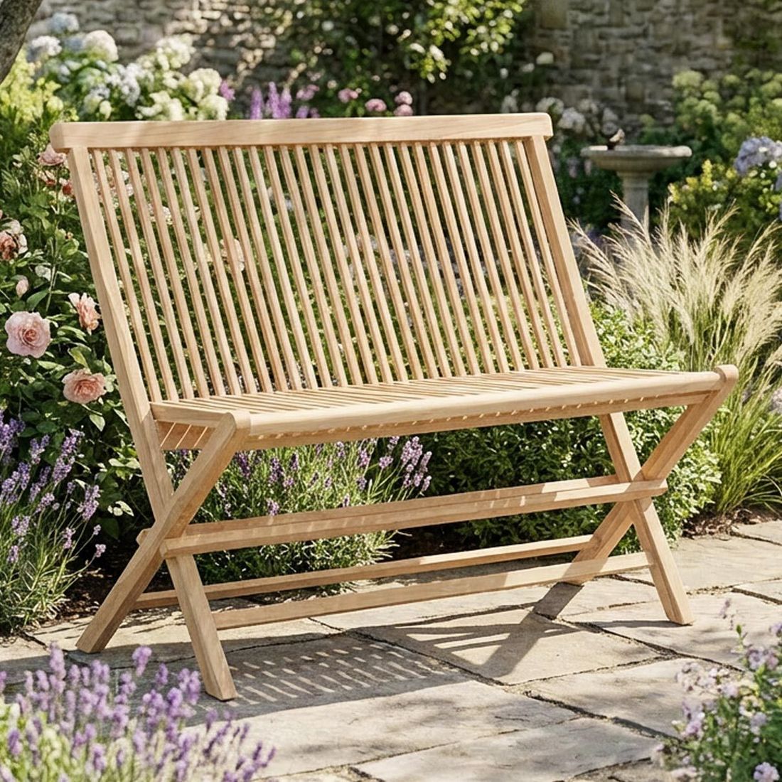 OUTLIV. Portland Gartenbank 100cm Teak