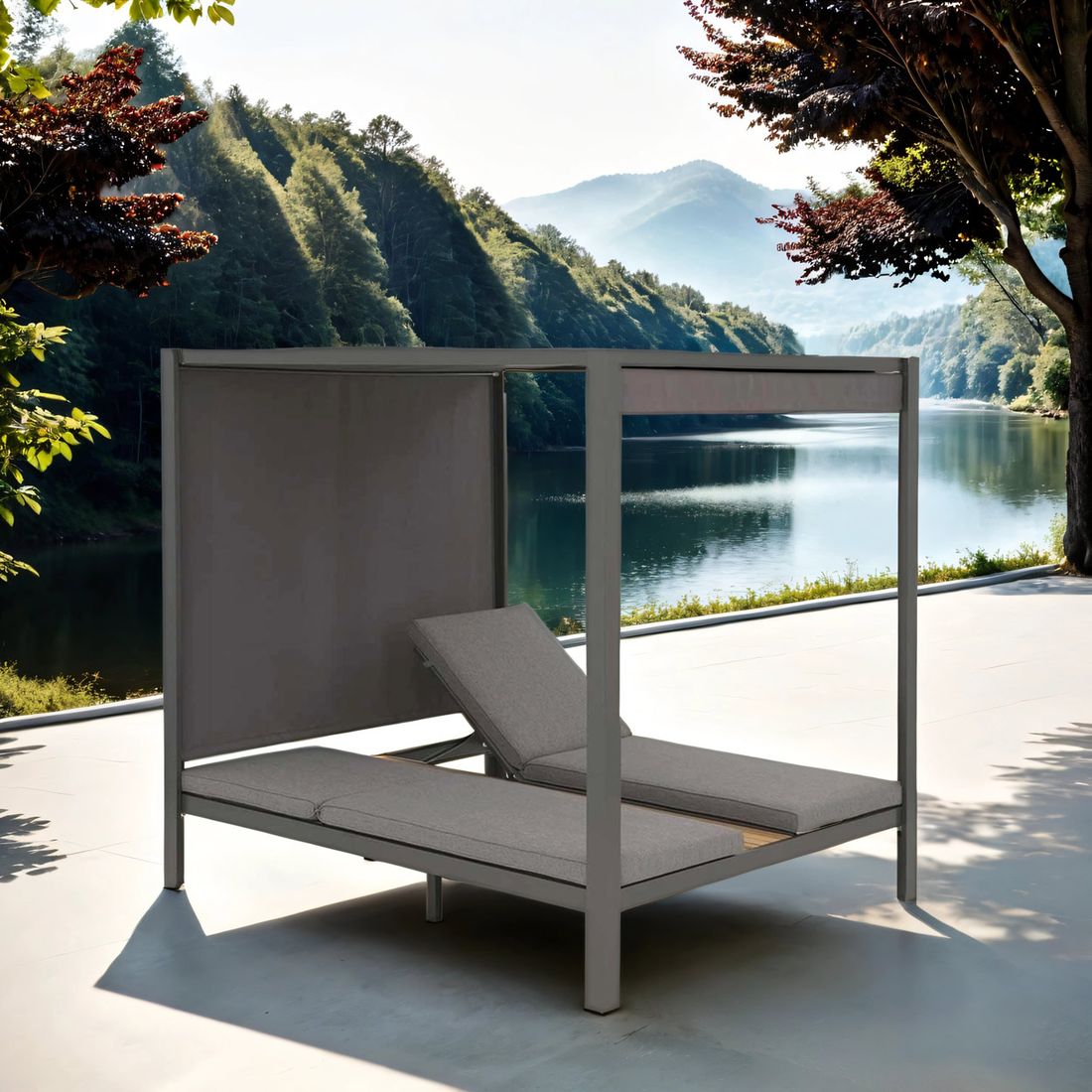 OUTLIV. Arezzo Daybed Aluminium/Olefin