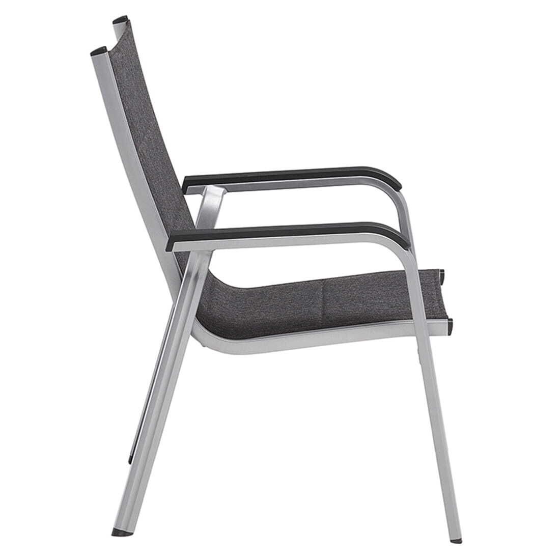Kettler Basic Plus Padded Gartenmöbel-Set M  verstellbar (4 Plätze) Tisch 160x90cm
